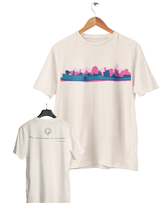 Jerusalem Horizonte, Camiseta, Branco Pérola