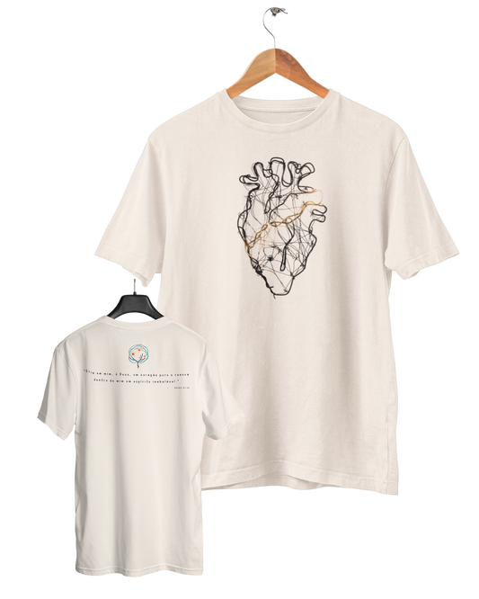 Open Heart, Camiseta, Branco Pérola