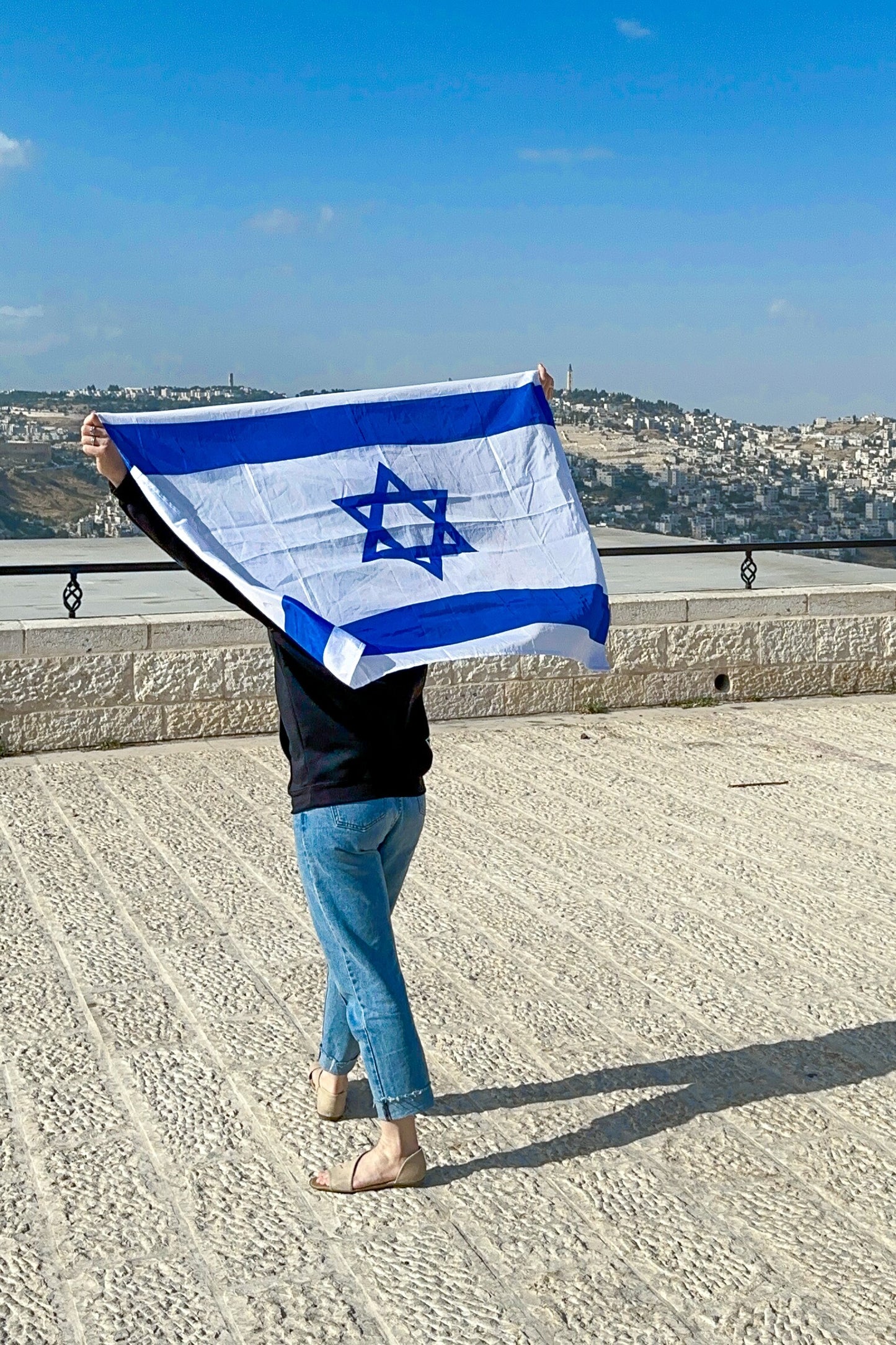 Bandeira de Israel, Médio