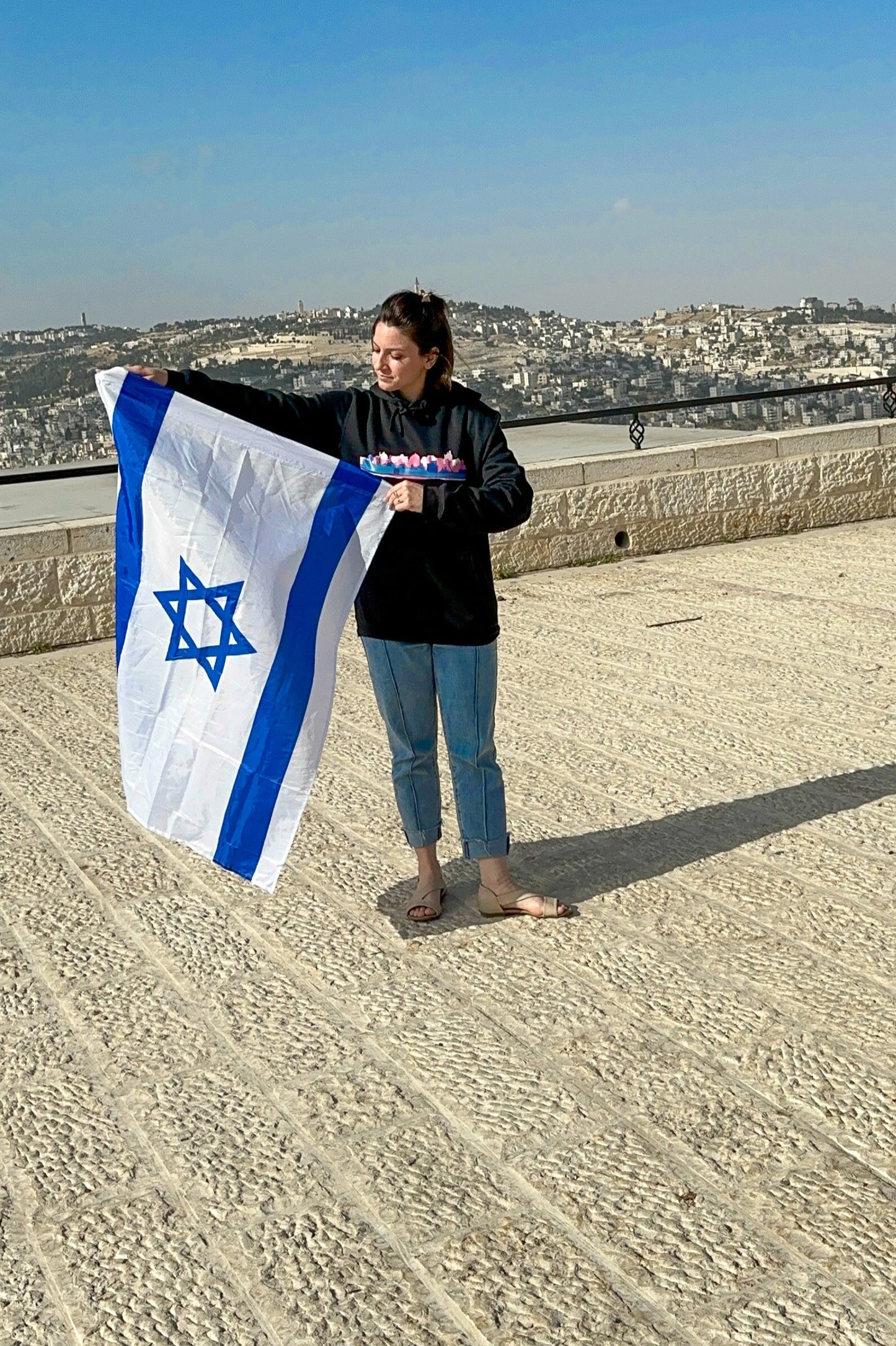 Bandeira de Israel, Médio