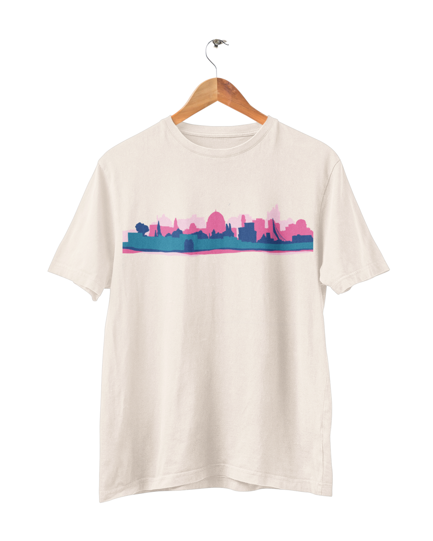 Jerusalem Horizonte, Camiseta, Branco Pérola